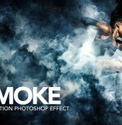 animated smoke photo action